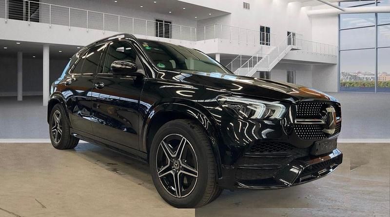 Schwarz Gebraucht 2021 Mercedes GLE350 AMG line SUV | 59.990 € (Fairer Preis) - Bild 1/4
