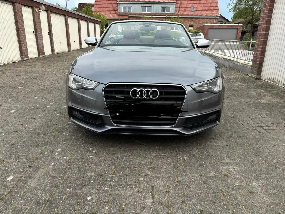 Usata Audi A5 Cabriolet S-Line 245 CV (180 kW) 2013 Grigio Cabrio