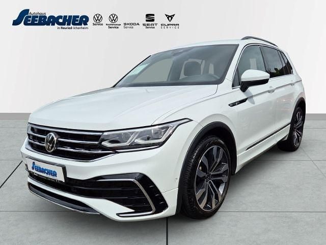Weiss Gebraucht 2022 VW Tiguan R-line SUV | 37.900 € (Fairer Preis) - Bild 1/4