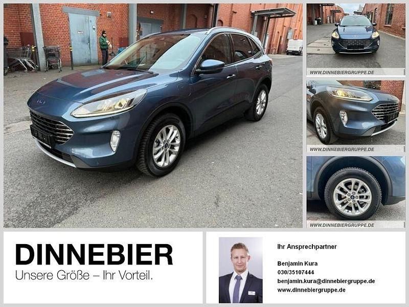 Blau Gebraucht 2022 Ford Kuga Titanium SUV | 26.480 € (Guter Preis) - Bild 1/4
