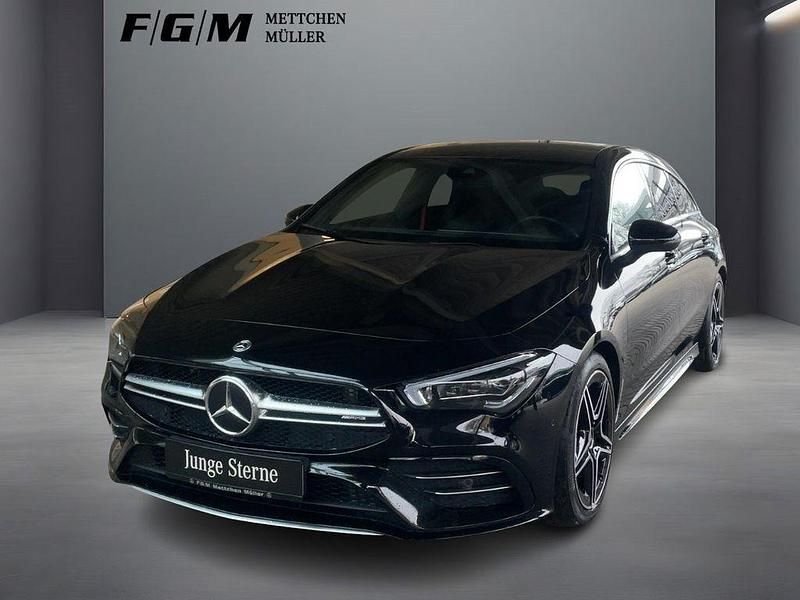 Gebraucht Mercedes CLA35 AMG AMG 306 PS (225 kW) 2021 Metalliclack kosmosschwarz Kombi