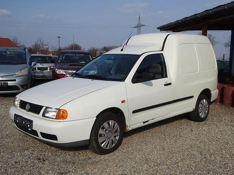 Gebraucht VW Caddy 64 PS (47 kW) 2002 Weiß Van / Kleinbus