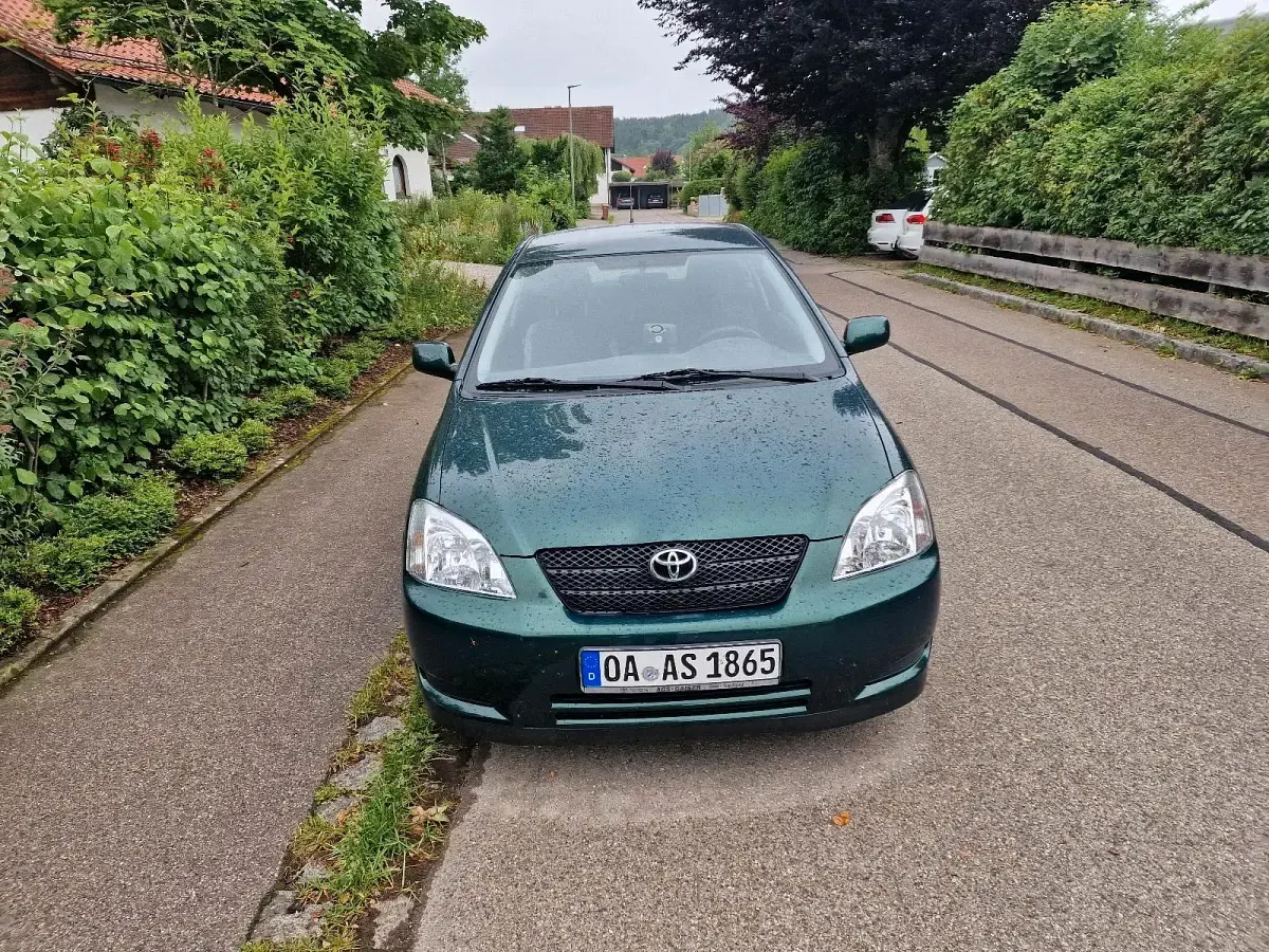 Gebraucht Toyota Corolla 97 PS (71 kW) 2002 Grün Limousine