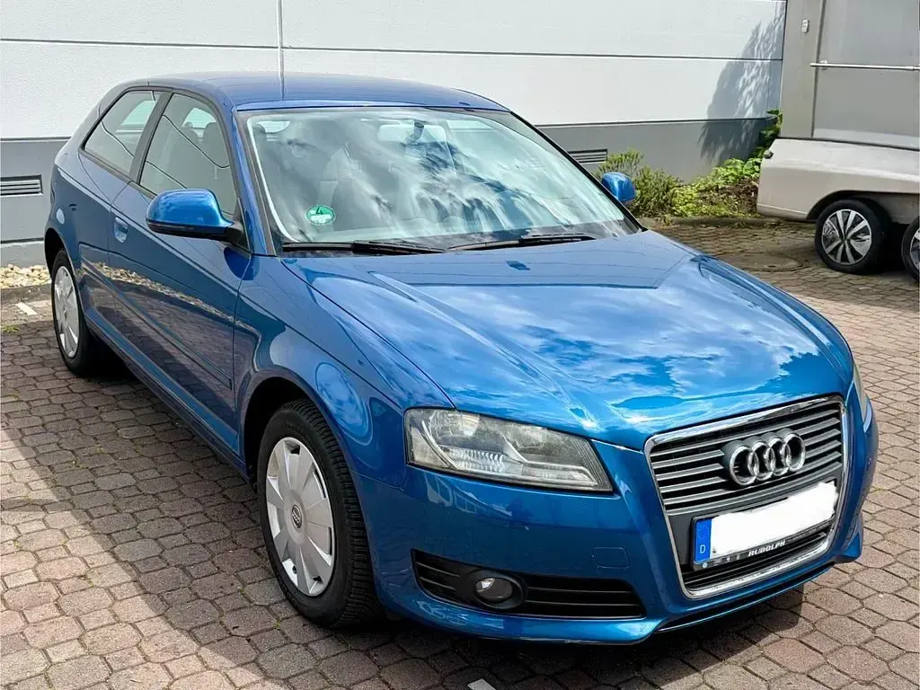 Brugt Audi A3 102 HK (75 kW) 2008 Blå Hatchback