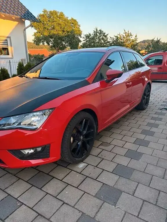 Gebraucht Seat Leon ST FR 140 PS (102 kW) 2014 Rot Kombi