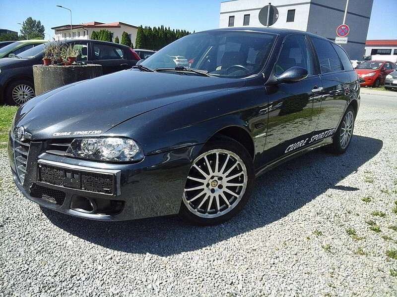 Capriblau Gebraucht 2004 Alfa Romeo 156 Distinctive Kombi | 1.300 € - Bild 1/4