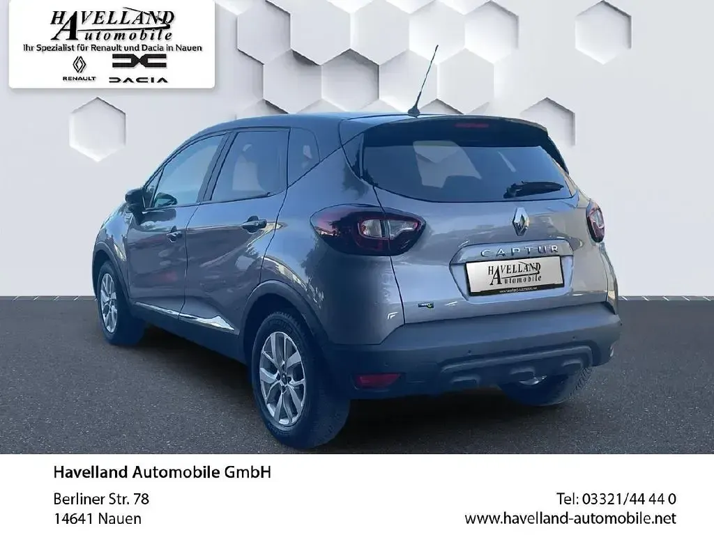 Gebraucht Renault Captur LIMITED 90 PS (66 kW) 2019 Grau kng + schwarz gne SUV