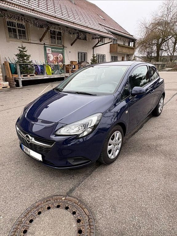 Blau Gebraucht 2016 Opel Corsa Edition Kleinwagen | 3.290 € (Guter Preis) - Bild 1/4