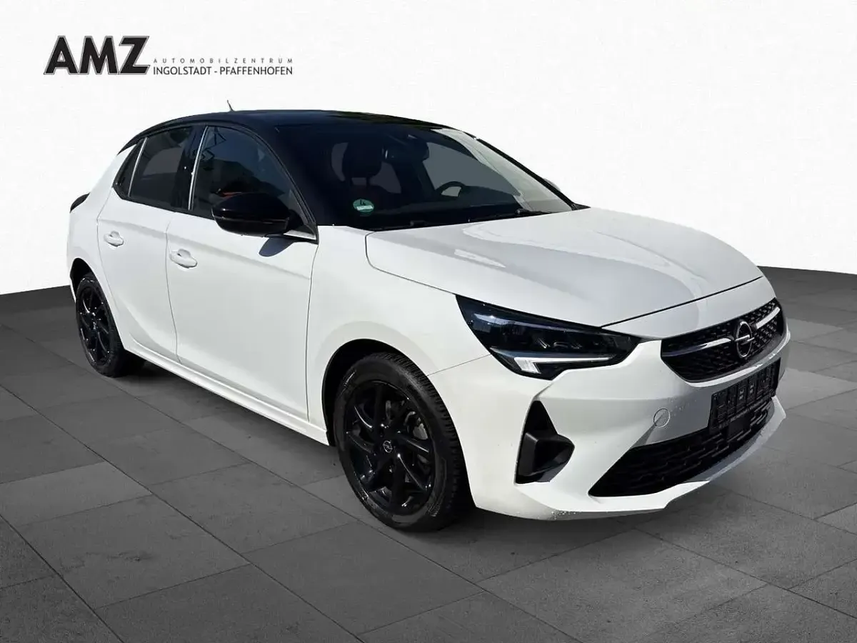 Gebraucht Opel Corsa GS Line 101 PS (74 kW) 2023 Jade weiss/arktis weiss Kleinwagen