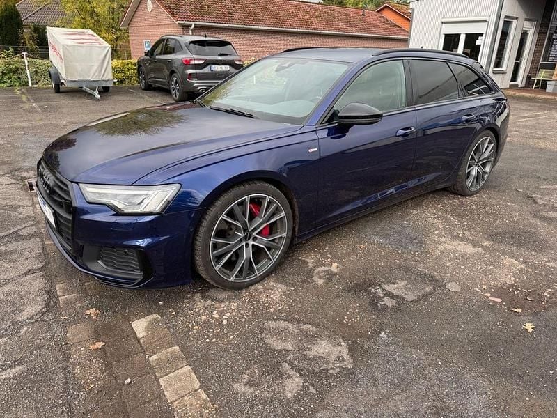 Blau Gebraucht 2021 Audi A6 S-Line Kombi | 33.900 € (Superpreis) - Bild 1/4