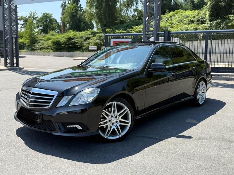 Schwarz Gebraucht 2011 Mercedes E350 AMG Limousine | 13.000 € (Fairer Preis) - Bild 1/4