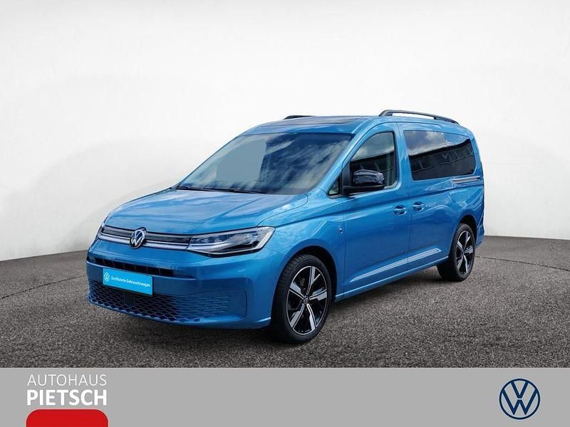 Blau Gebraucht 2021 VW Caddy Maxi Move Van / Kleinbus | 27.450 € (Superpreis) - Bild 1/4