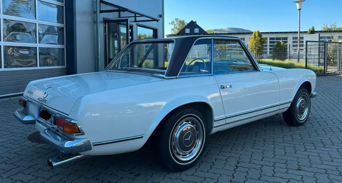Gebraucht Mercedes W113 150 PS (110 kW) 1964 Weiß Cabrio