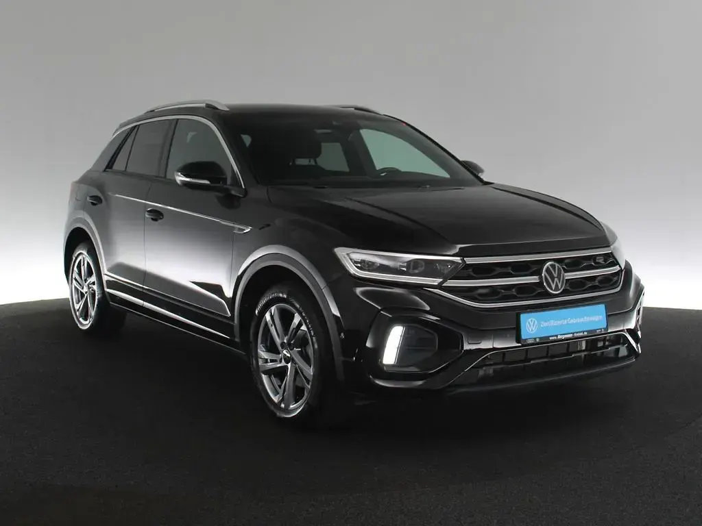 Gebraucht VW T-Roc R-line 150 PS (110 kW) 2025 Schwarz / grenadillschwarz SUV