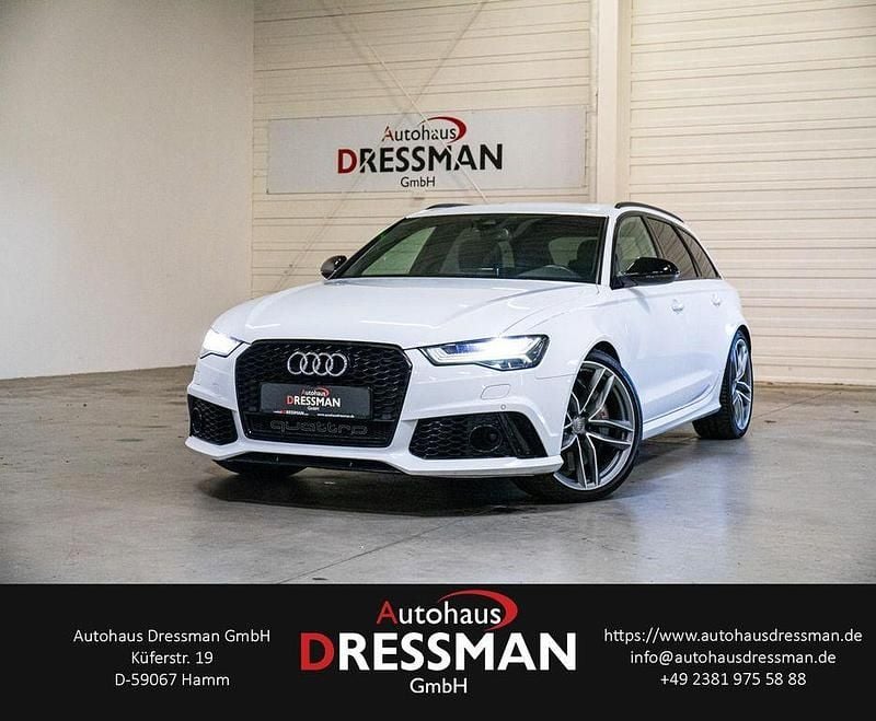 Weiß Gebraucht 2018 Audi RS6 Performance Kombi | 49.759 € (Superpreis) - Bild 1/4