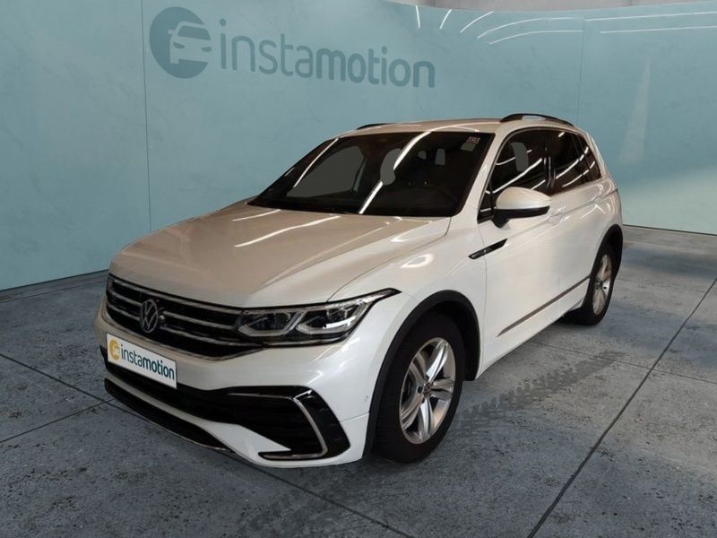 Weiß Gebraucht 2023 VW Tiguan R-line SUV | 42.700 € (Teuer) - Bild 1/3