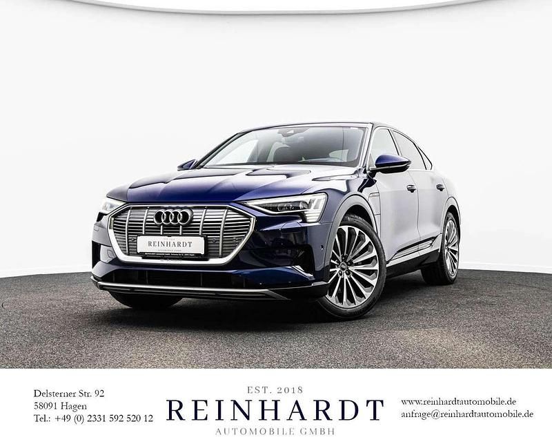 Gebraucht Audi e-tron Sportback S-Line 230 kW (313 PS) 2022 Navarrablau metallic SUV