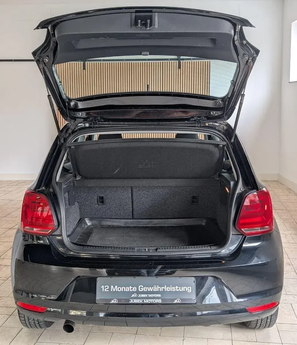 Gebraucht VW Polo Comfortline 90 PS (66 kW) 2014 Schwarz Kleinwagen