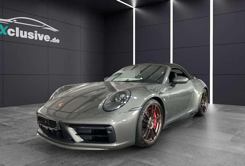 Aventuringrün Gebraucht 2022 Porsche 992 Cabrio | 141.992 € - Bild 1/4