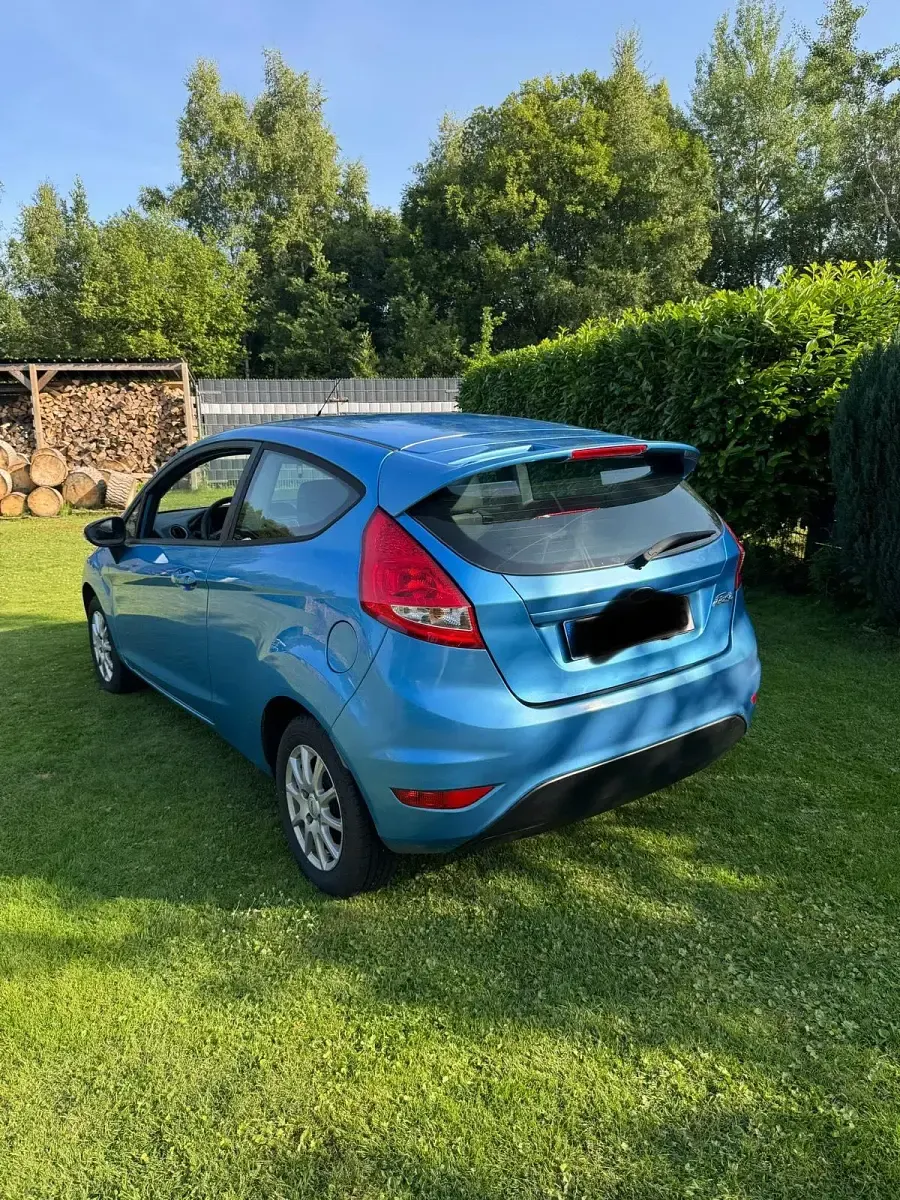 Gebraucht Ford Fiesta 82 PS (60 kW) 2009 Blau Kleinwagen