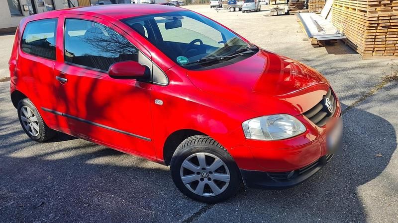 Gebraucht VW Fox 75 PS (55 kW) 2007 Rot Kleinwagen