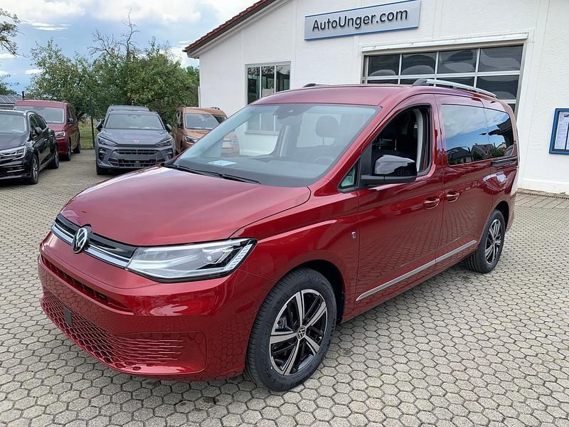 Fortana rot Neu 2025 VW Caddy Maxi Style Van / Kleinbus | 36.895 € (Guter Preis) - Bild 1/4