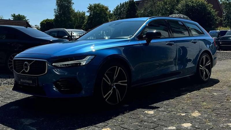 Gebraucht Volvo V90 R-Design 303 PS (222 kW) 2020 Blau Kombi