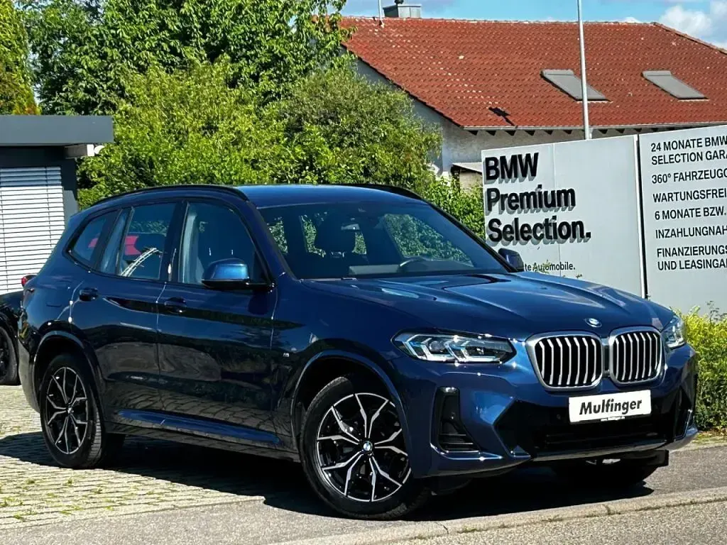 Gebraucht BMW X3 M M Sport 184 PS (135 kW) 2023 Phytonicblau (metallic) SUV