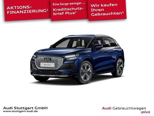 Gebraucht Audi Q4 e-tron Ambiente 150 kW (204 PS) 2023 Navarrablau metallic SUV