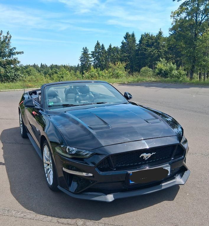 Gebraucht Ford Mustang GT 450 PS (330 kW) 2020 Schwarz Cabrio