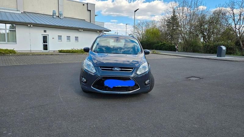 Gebraucht Ford Grand C-Max Titanium 125 PS (91 kW) 2014 Grau Van / Kleinbus