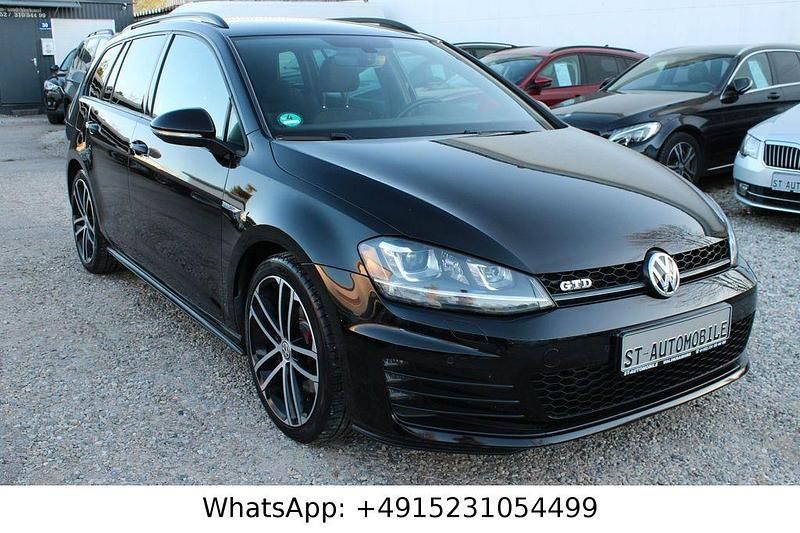 Gebraucht VW Golf VII GTD 184 PS (135 kW) 2016 Schwarz Kombi