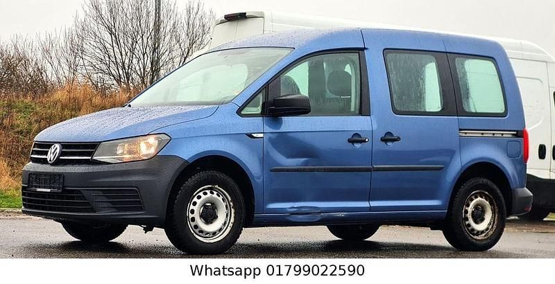 Gebraucht VW Caddy 75 PS (55 kW) 2019 Blau Van / Kleinbus