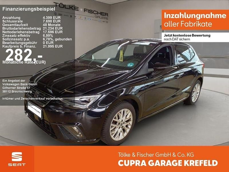 Schwarz Gebraucht 2025 Seat Ibiza FR Limousine | 19.379 € (Fairer Preis) - Bild 1/4