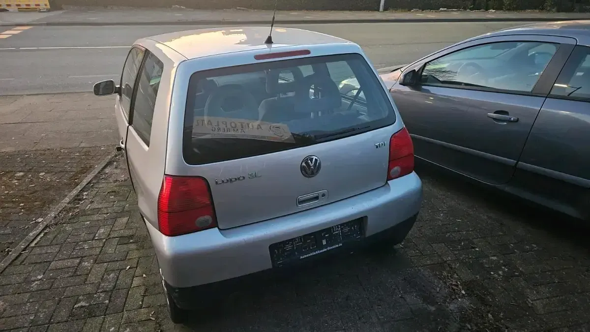 Gebraucht VW Lupo 61 PS (44 kW) 2001 Silber Kleinwagen
