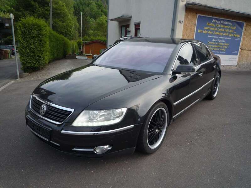 Tarantellaschwarz perleffekt Gebraucht 2009 VW Phaeton Limousine | 5.999 € (Fairer Preis) - Bild 1/4