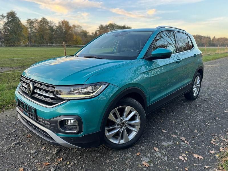 Blau Gebraucht 2020 VW T-Cross Style SUV | 17.100 € (Guter Preis) - Bild 1/4