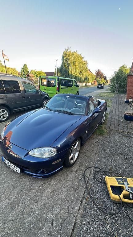 Gebraucht Mazda MX5 145 PS (106 kW) 2003 Blau Cabrio