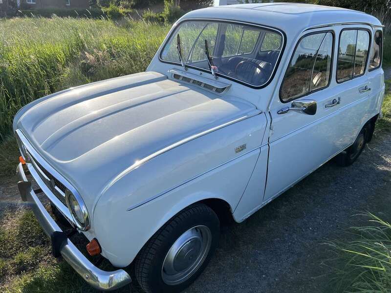 Weiß Gebraucht 1973 Renault R4 Kombi | 10.800 € - Bild 1/4