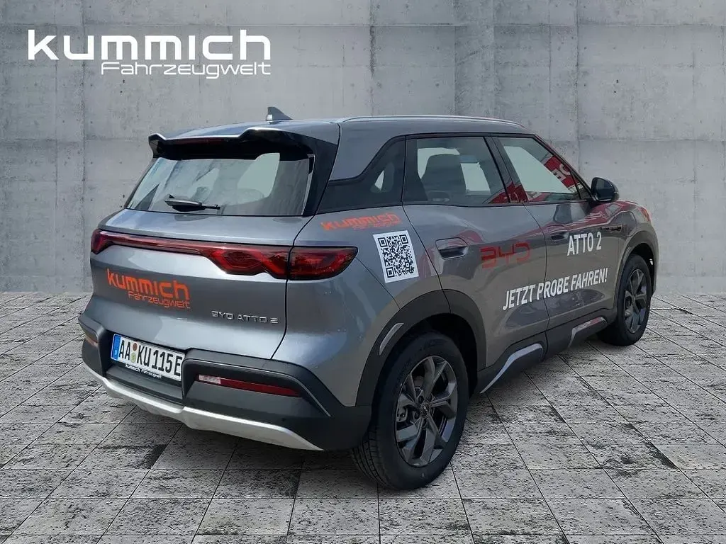 Neu BYD Atto 2 Active 130 kW (177 PS) 2025 Grau SUV