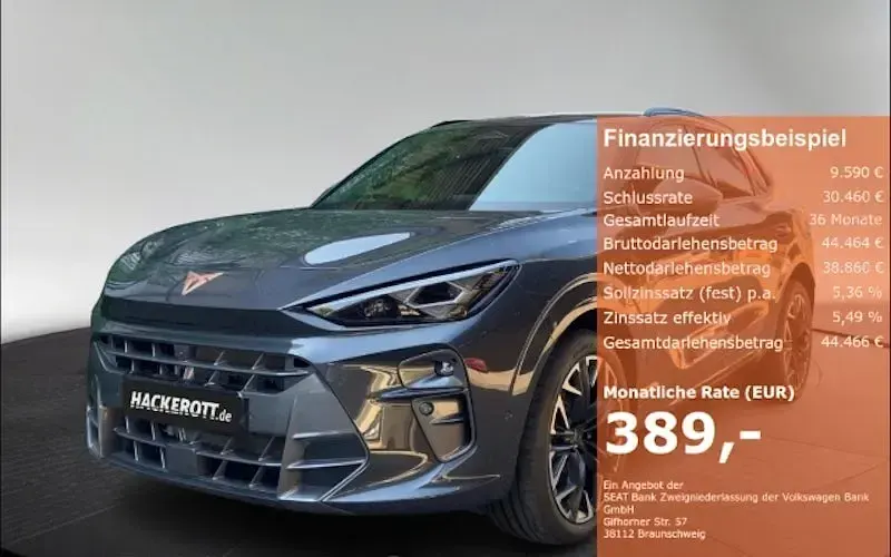 Neu Cupra Terramar VZ 272 PS (200 kW) 2025 Grau SUV