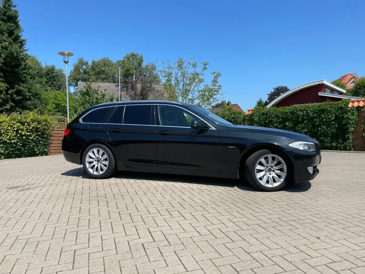 Brugt BMW 520 184 HK (135 kW) 2012 Sort Stationcar