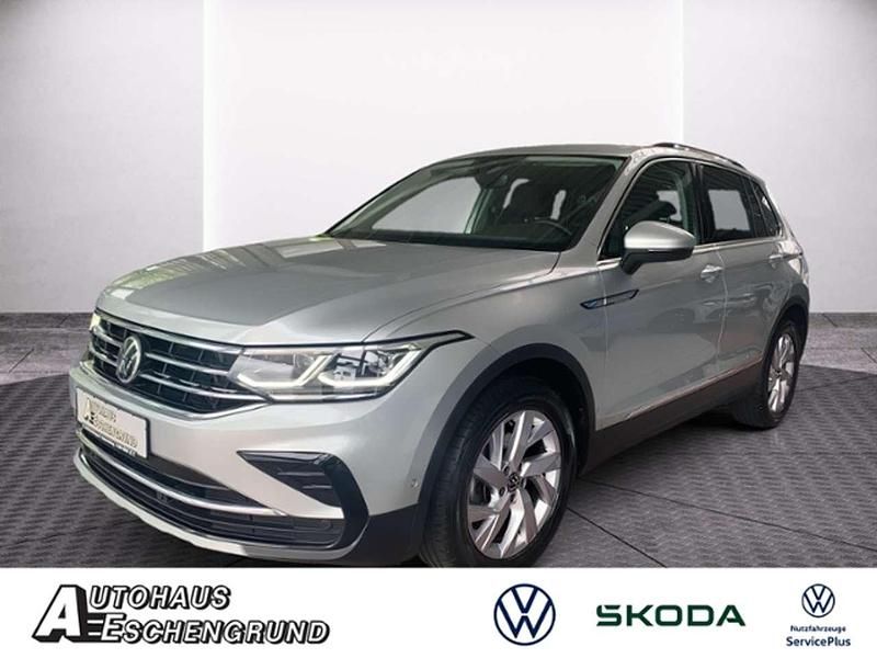 Reflexsilber metallic (metallic) Gebraucht 2020 VW Tiguan Elegance SUV | 26.789 € (Guter Preis) - Bild 1/4