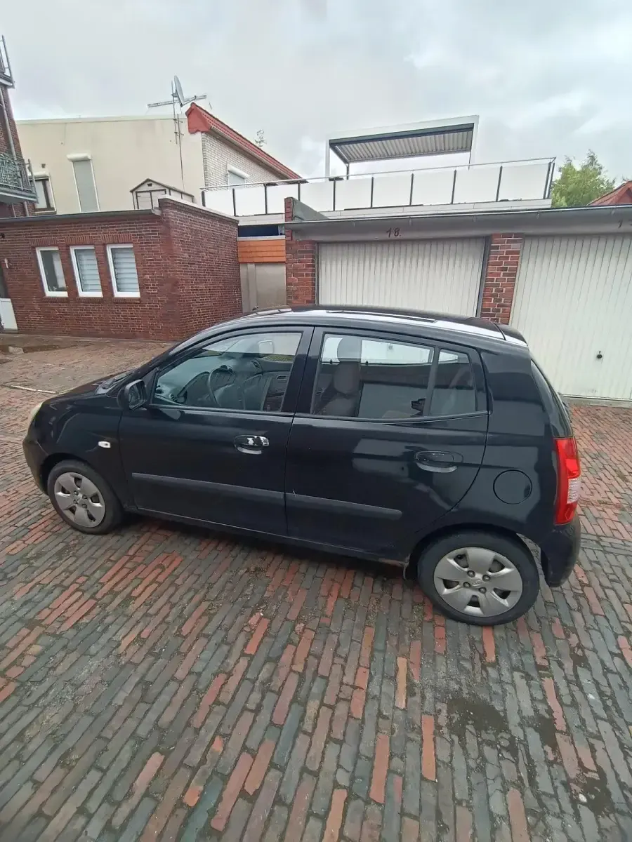 Gebraucht Kia Picanto LX 65 PS (47 kW) 2007 Schwarz Kleinwagen