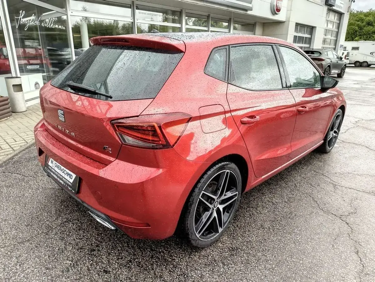 Gebraucht Seat Ibiza FR 95 PS (69 kW) 2017 Desire rot, desire rot (metallic) Kleinwagen