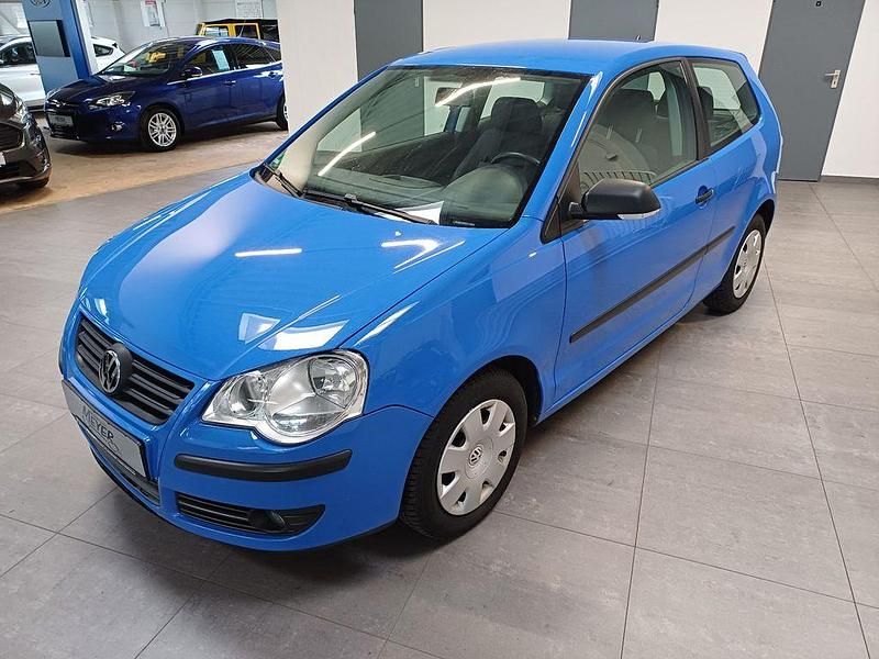 Gebraucht VW Polo Trendline 60 PS (44 kW) 2009 Blau Kleinwagen