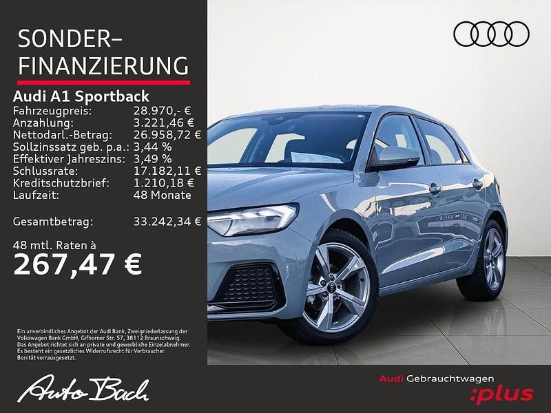 Gebraucht Audi A1 Sportback Advanced Plus 95 PS (69 kW) 2025 Grau Kleinwagen