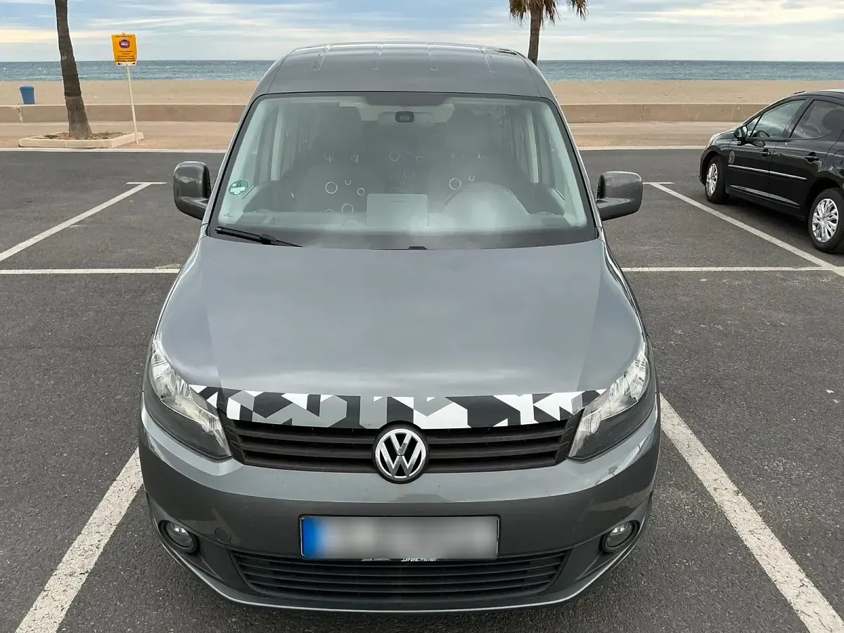 Gebraucht VW Caddy 109 PS (80 kW) 2012 Grau Van / Kleinbus