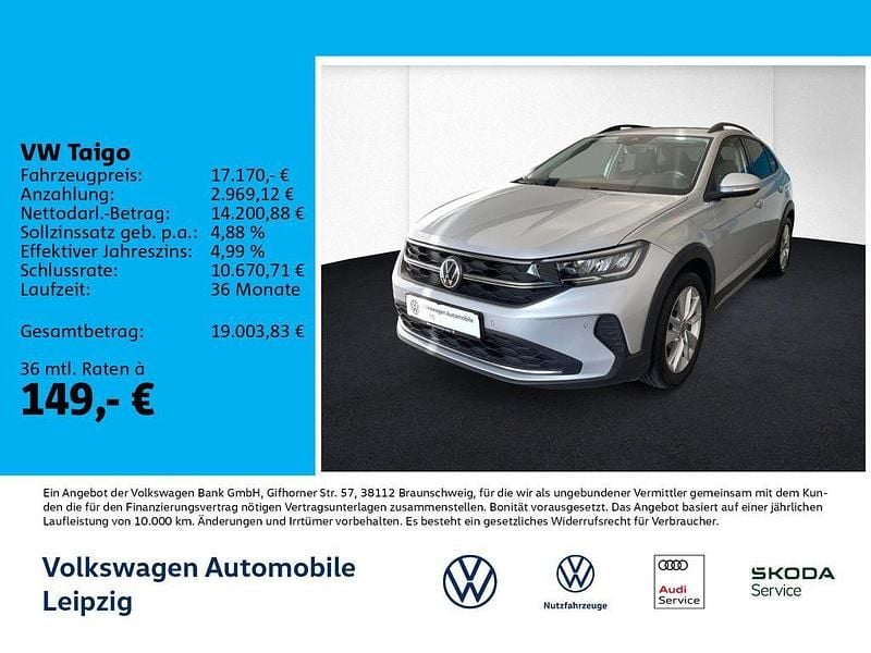 Gebraucht VW Taigo Life 110 PS (80 kW) 2022 Silber SUV