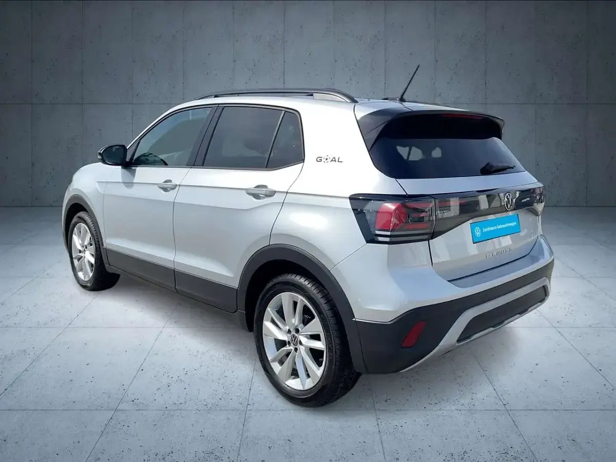 Gebraucht VW T-Cross Goal 95 PS (69 kW) 2025 Reflexsilber metallic SUV